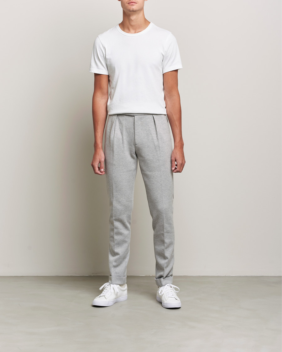Mies | Housut | Polo Ralph Lauren | Brad Jersey Knitted Trousers Andover Heather