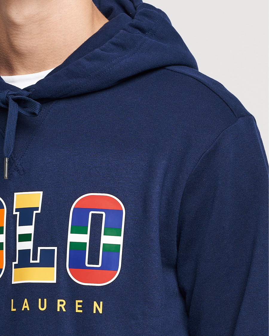 Mies | Puserot | Polo Ralph Lauren | Fleece Retro Logo Hoodie Cruise Navy