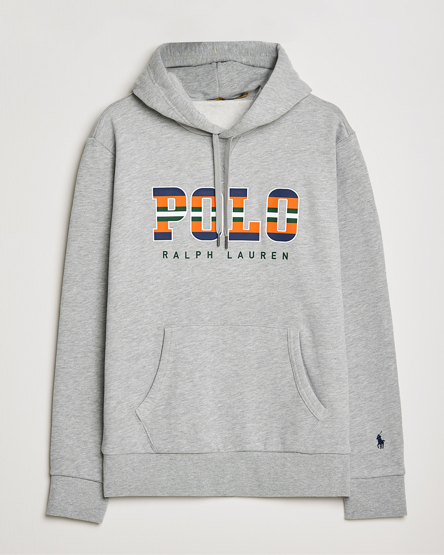 Mies | Puserot | Polo Ralph Lauren | Fleece Retro Logo Hoodie Andover Heather