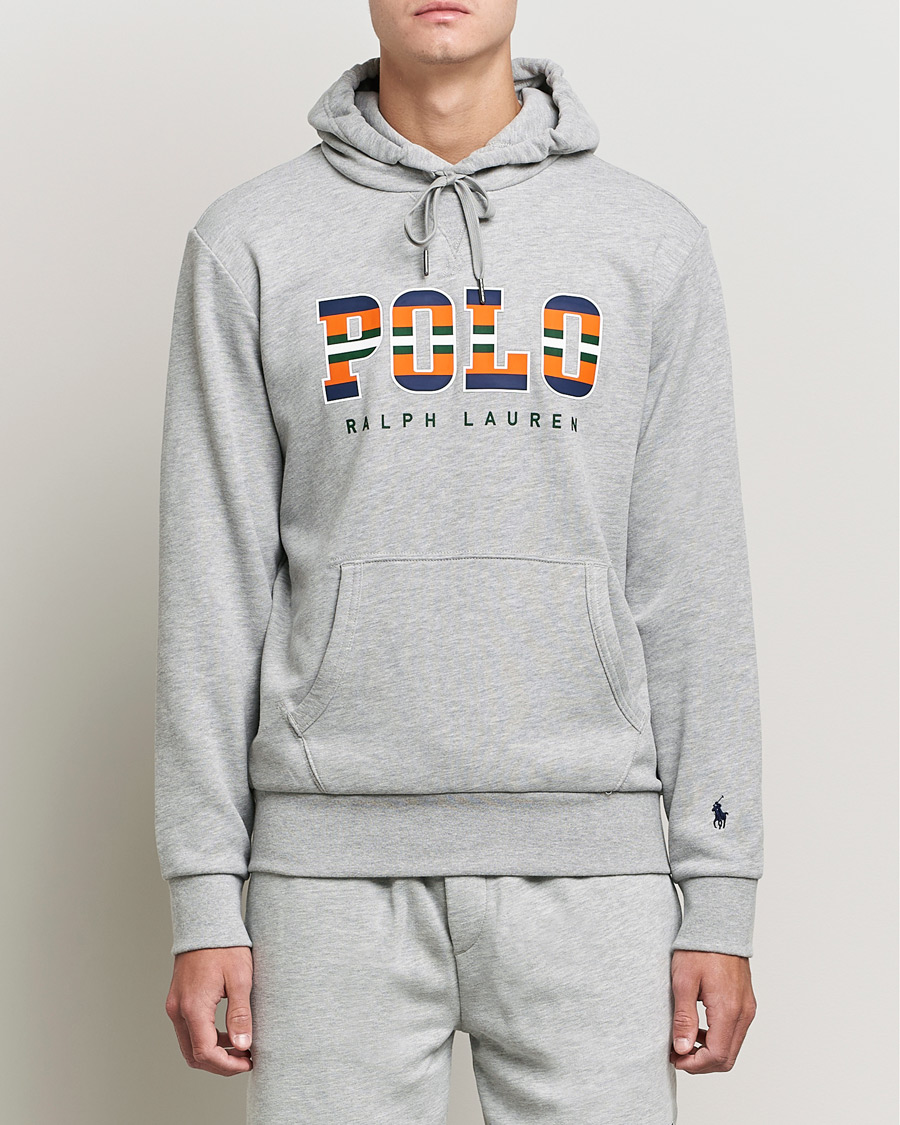 Mies | Puserot | Polo Ralph Lauren | Fleece Retro Logo Hoodie Andover Heather
