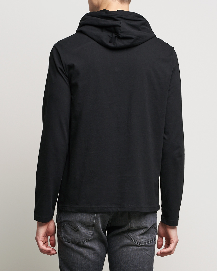 Mies | Puserot | Polo Ralph Lauren | Long Sleeve Hooded T-Shirt Polo Black