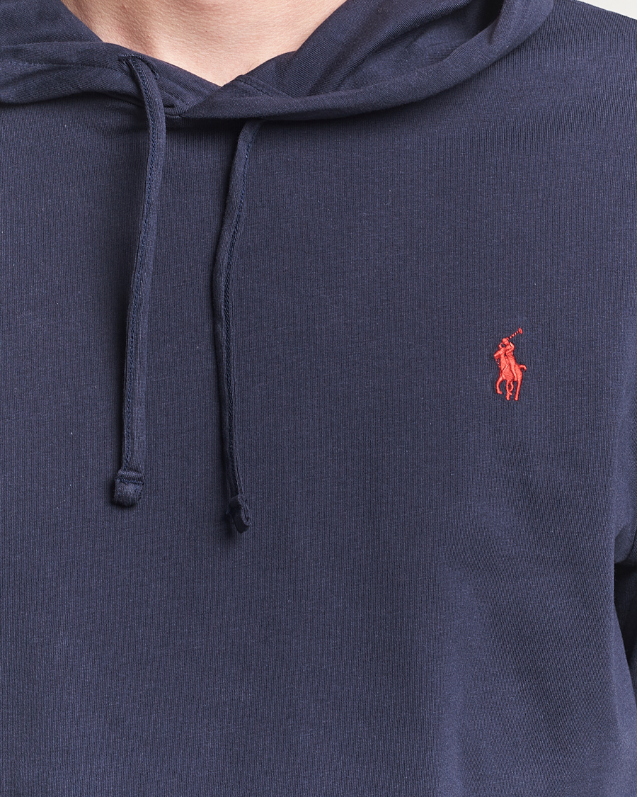 Mies | Puserot | Polo Ralph Lauren | Long Sleeve Hooded T-Shirt Ink