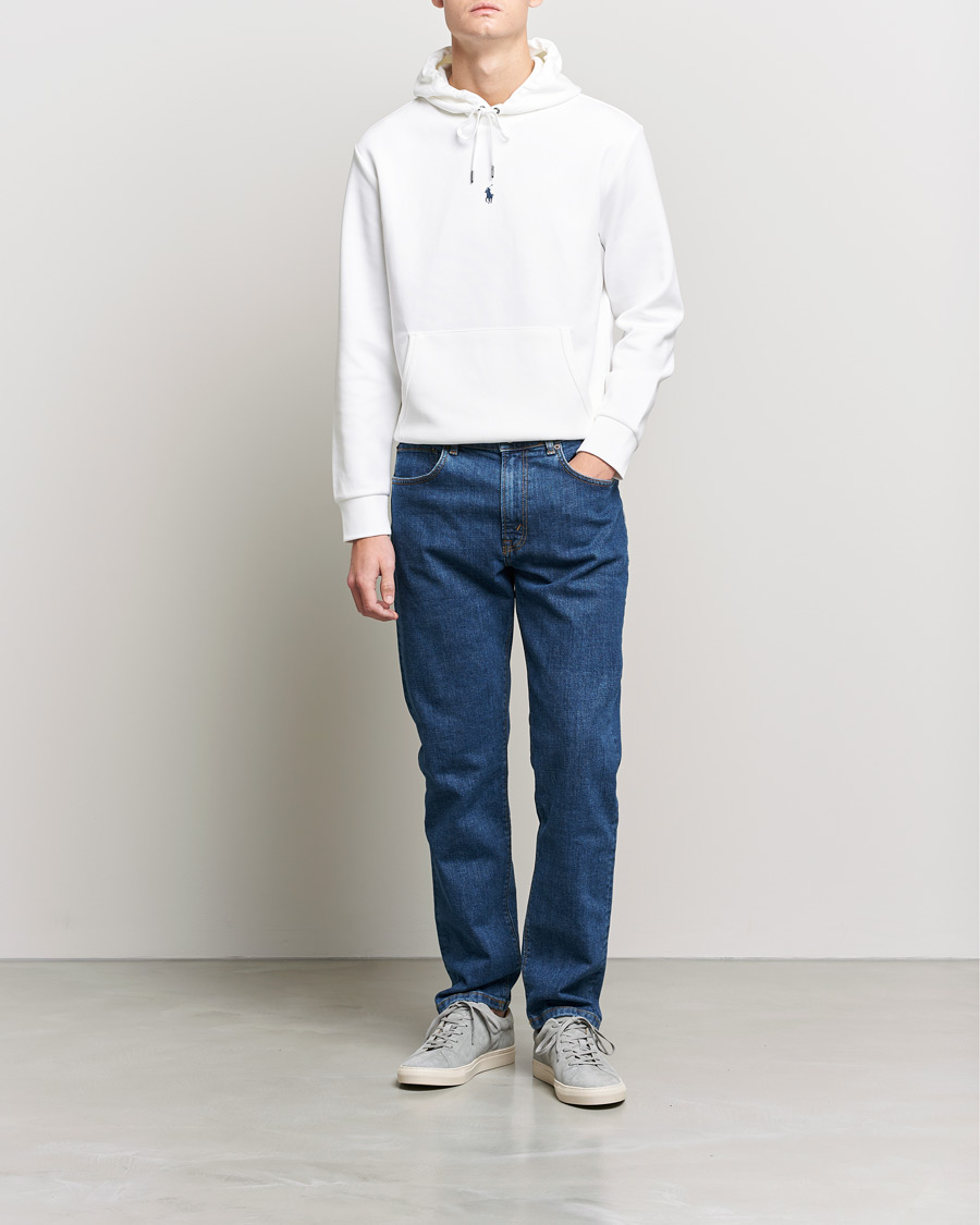 Mies | Alennusmyynti vaatteet | Polo Ralph Lauren | Chest Logo Hoodie White