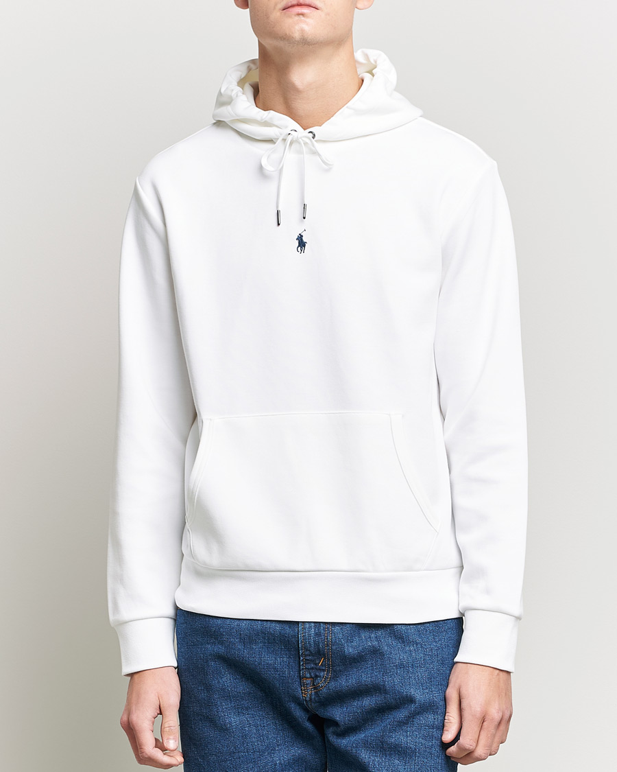 Mies | Puserot | Polo Ralph Lauren | Chest Logo Hoodie White