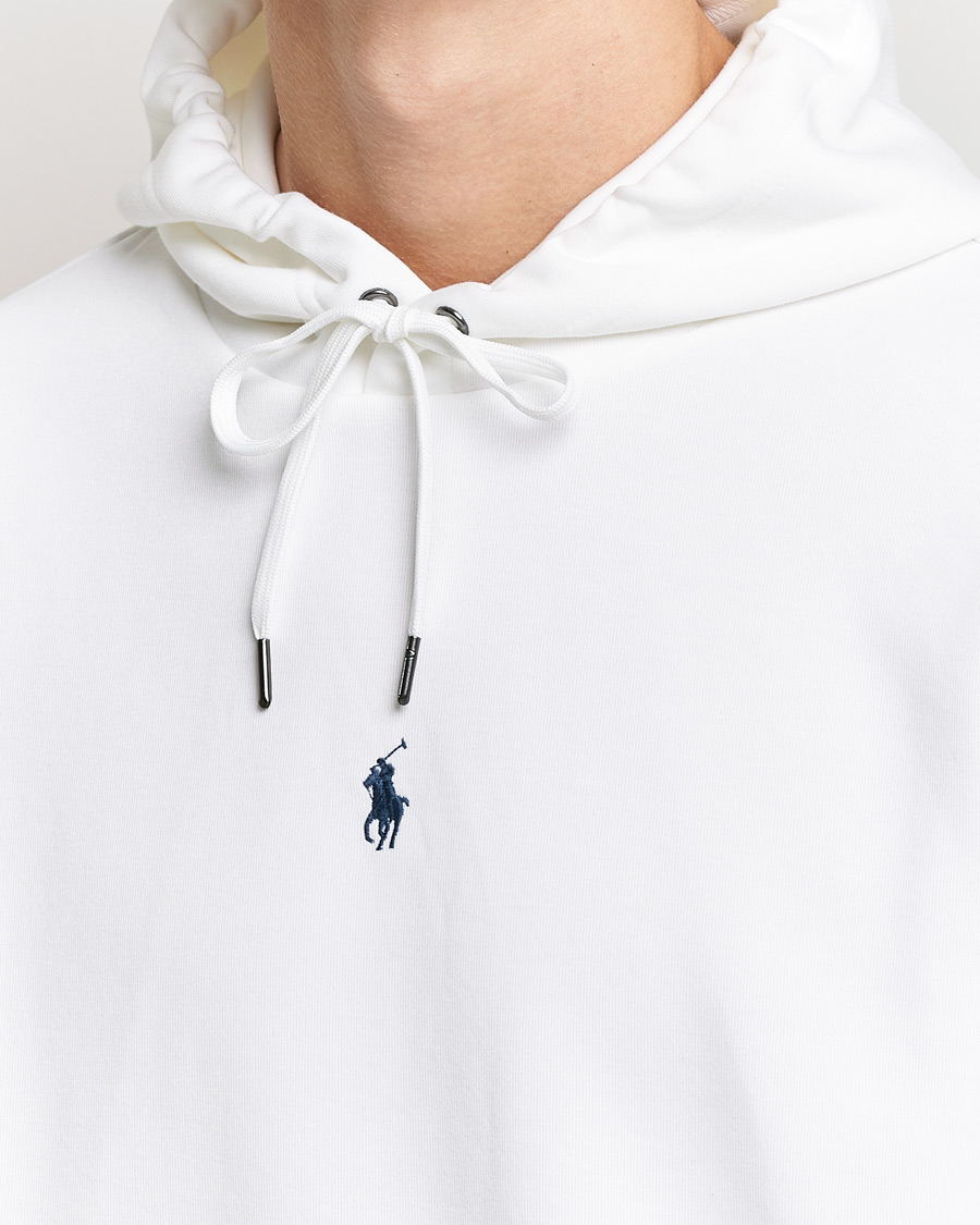 Mies | Puserot | Polo Ralph Lauren | Chest Logo Hoodie White