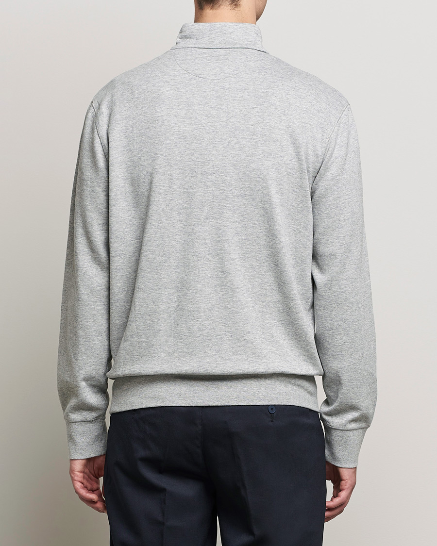 Mies | Puserot | Polo Ralph Lauren | Double Knit Half-Zip Sweater Andover Heather