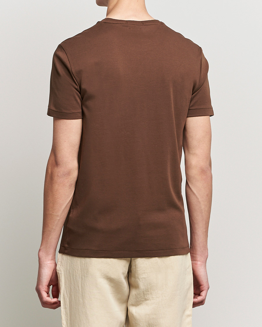 Mies | T-paidat | Polo Ralph Lauren | Luxury Pima Cotton Crew Neck Tee American Brown