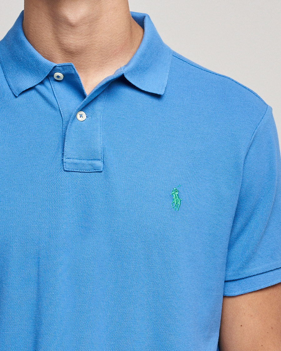 Mies | Pikeet | Polo Ralph Lauren | Custom Slim Fit Polo Retreat Blue