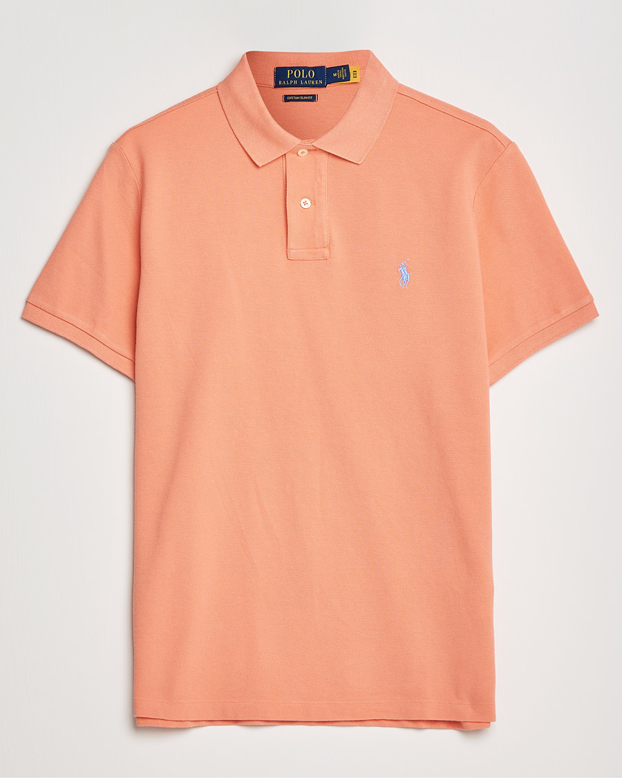Mies | Pikeet | Polo Ralph Lauren | Custom Slim Fit Polo Deep Mango