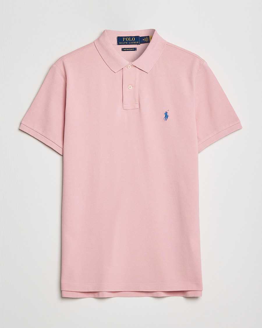 Mies | Pikeet | Polo Ralph Lauren | Custom Slim Fit Polo Adirondack Rose