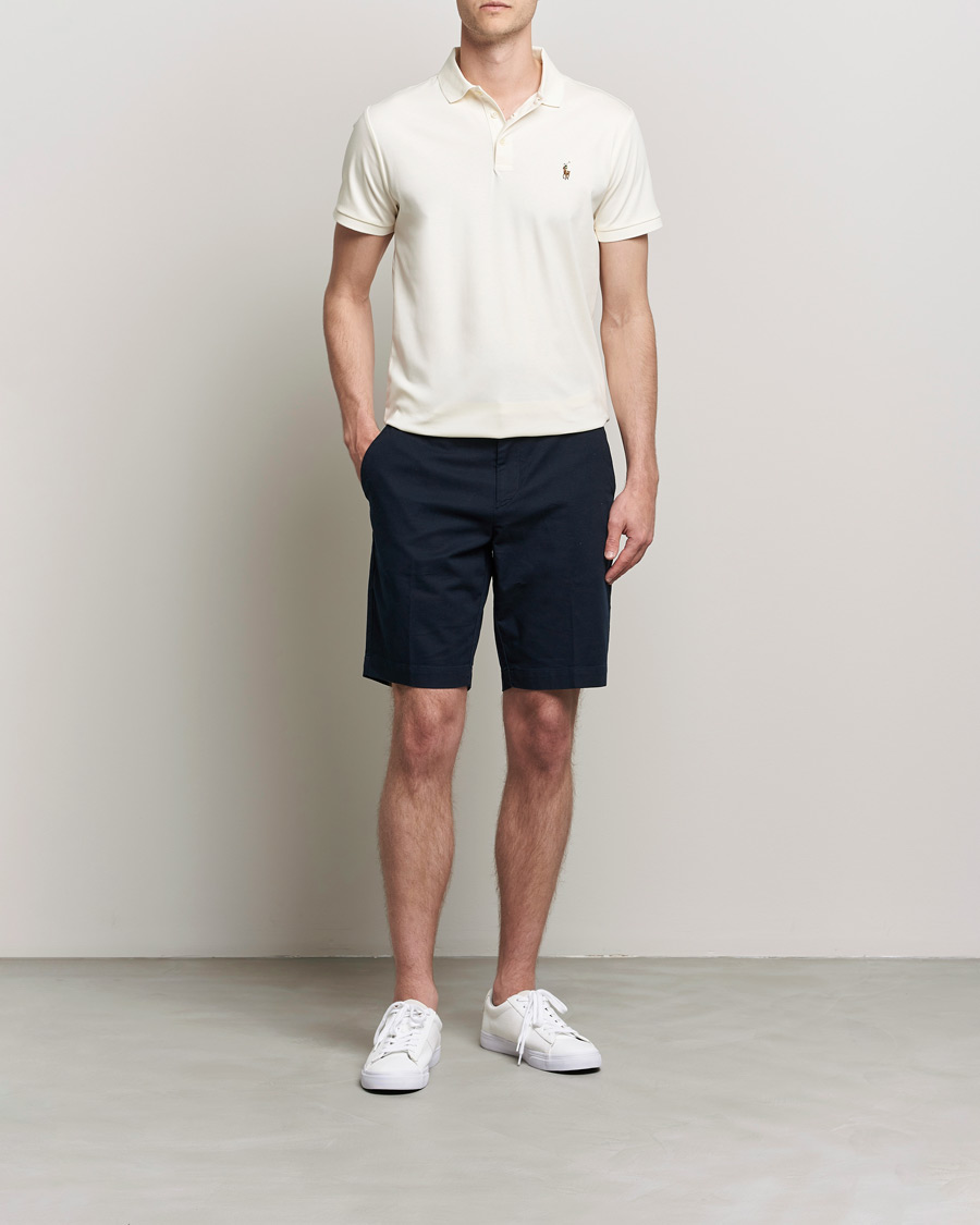 Mies | Pikeet | Polo Ralph Lauren | Luxury Pima Cotton Polo Clubhouse Cream