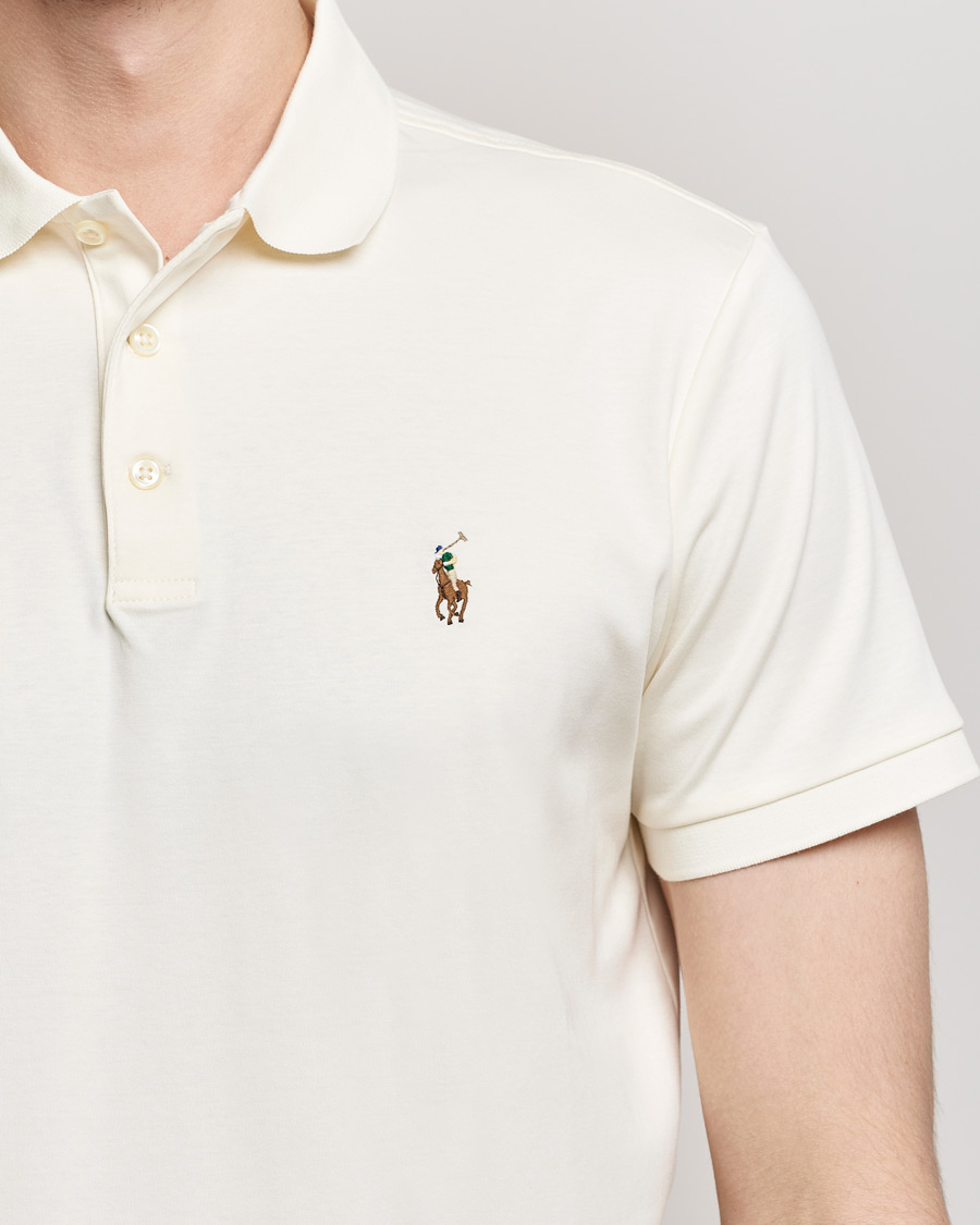 Mies | Pikeet | Polo Ralph Lauren | Luxury Pima Cotton Polo Clubhouse Cream