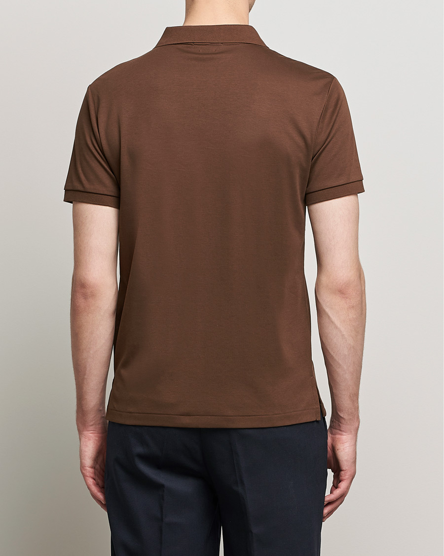 Mies | Pikeet | Polo Ralph Lauren | Luxury Pima Cotton Polo American Brown