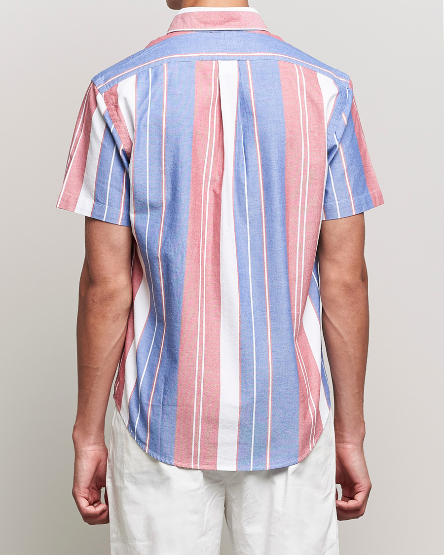 Mies | Kauluspaidat | Polo Ralph Lauren | Custom Fit Oxford Short Sleeve Striped Shirt Multi