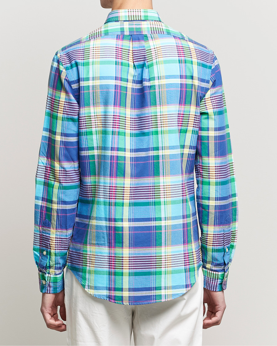 Mies | Kauluspaidat | Polo Ralph Lauren | Slim Fit Oxford Madras Checked Shirt Multi