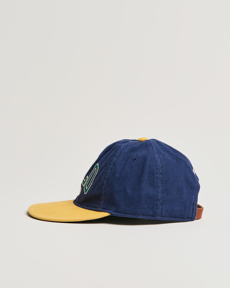 Mies | Polo Ralph Lauren Retro Cotton/Twill Cap Newport Navy/Gold | Polo Ralph Lauren | Retro Cotton/Twill Cap Newport Navy/Gold