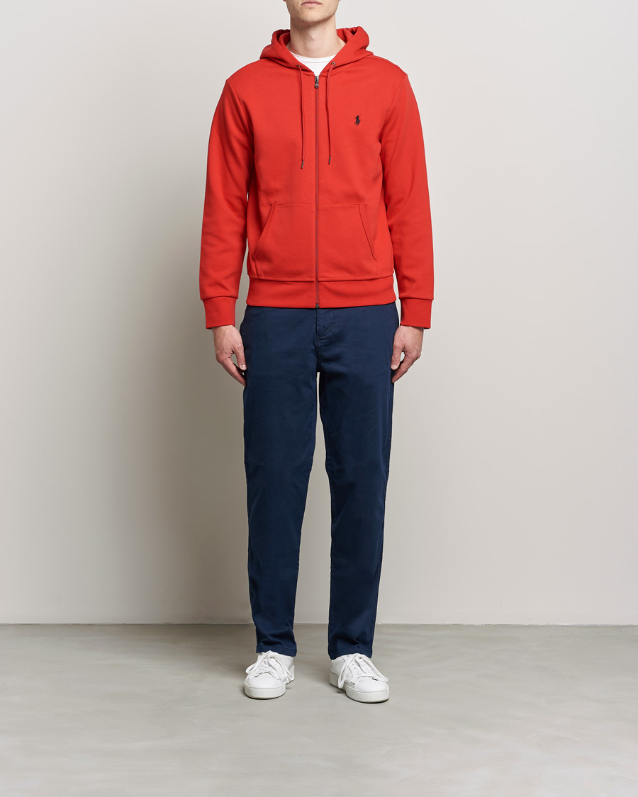 Mies | Puserot | Polo Ralph Lauren | Tech Performance Full Zip Hoodie Red