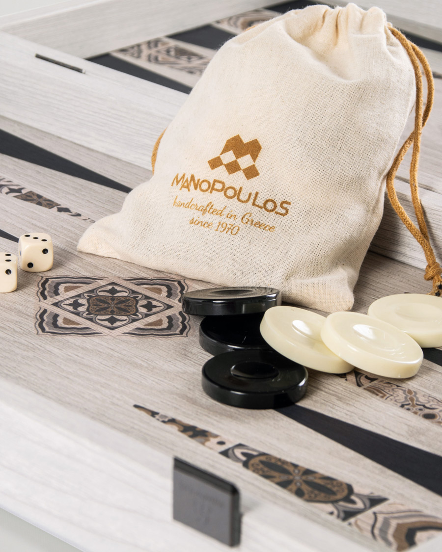Mies | Urheilu ja vapaa-aika | Manopoulos | Wooden Creative Moroccan Mosaic Backgammon