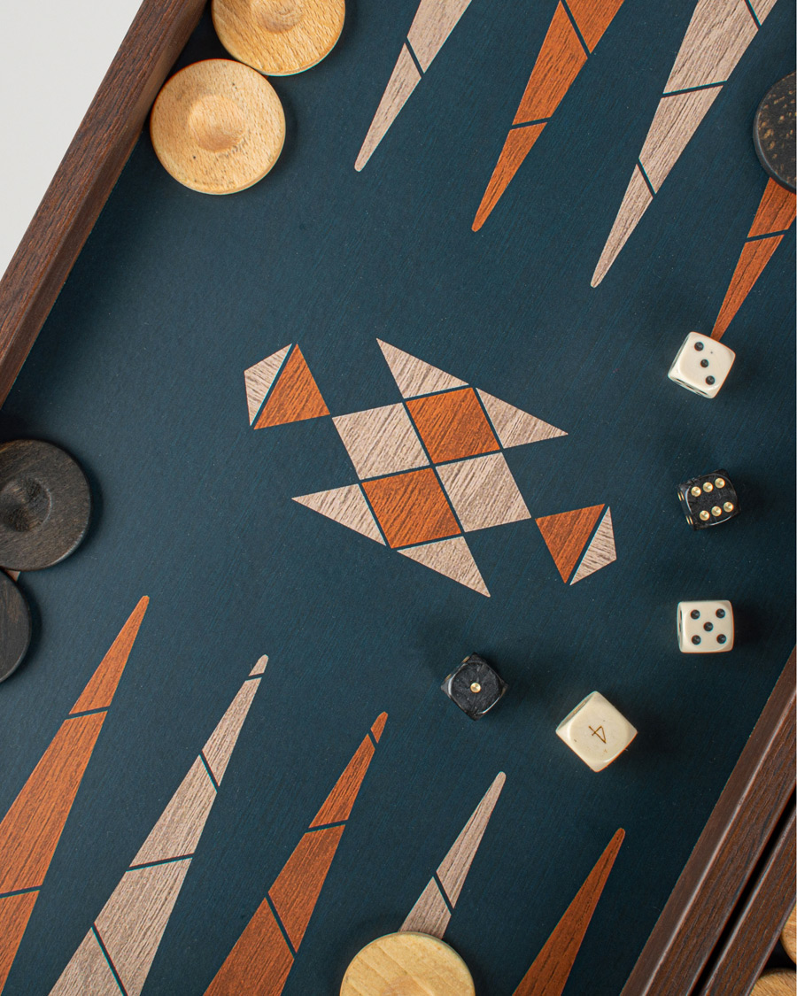 Mies | Urheilu ja vapaa-aika | Manopoulos | Wooden Creative Boho Chic Backgammon