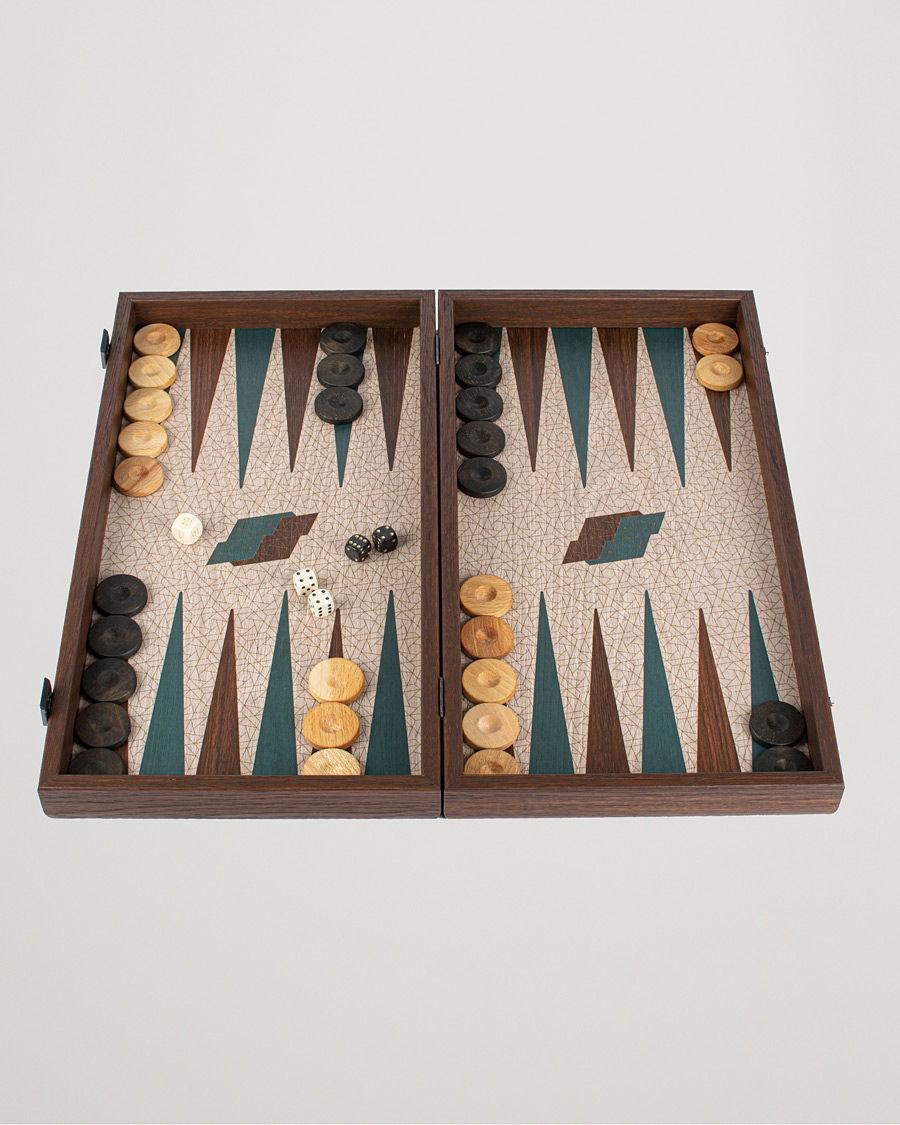 Mies | Urheilu ja vapaa-aika | Manopoulos | Wooden Creative Trend Colours Backgammon
