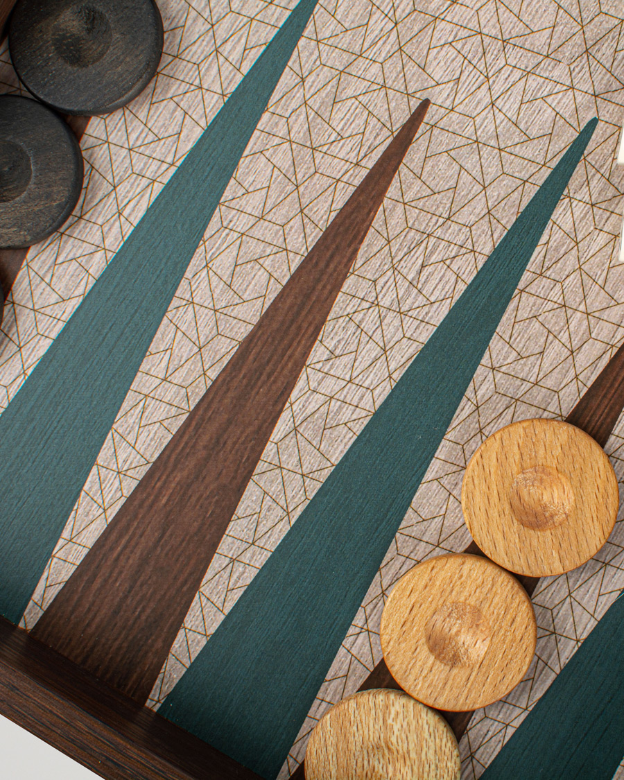 Mies | Urheilu ja vapaa-aika | Manopoulos | Wooden Creative Trend Colours Backgammon