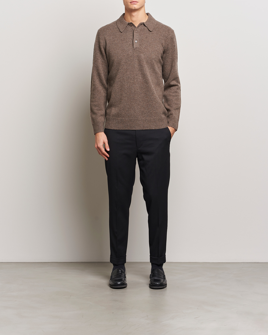 Mies | Housut | Filippa K | Terry Cropped Trousers Black