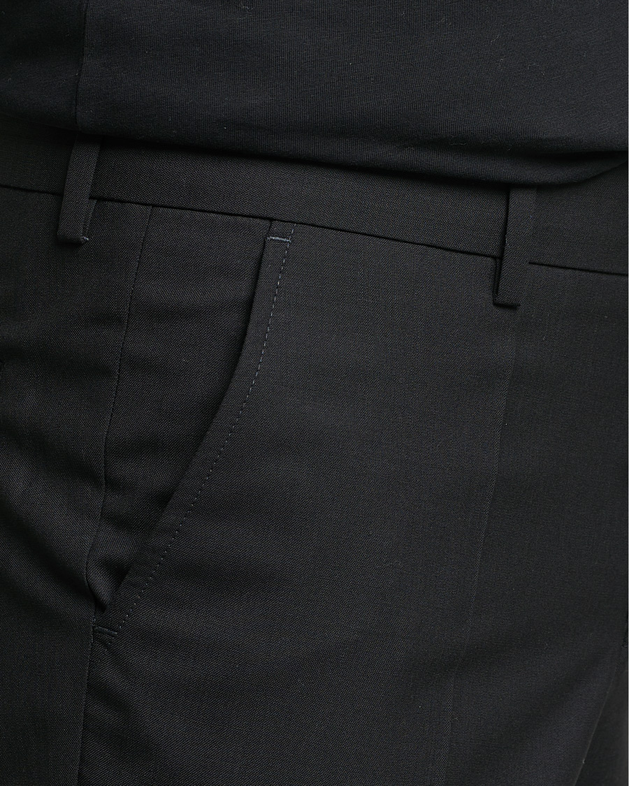 Mies | Housut | Filippa K | Liam Cool Wool Slacks Black