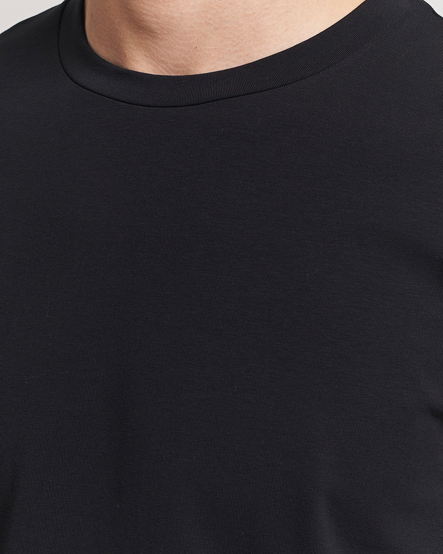 Mies | T-paidat | Filippa K | Soft Lycra Tee Black