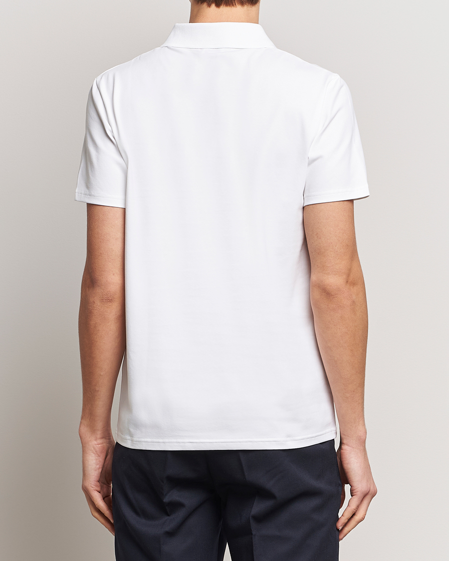 Mies | Pikeet | Filippa K | Soft Lycra Polo Tee White