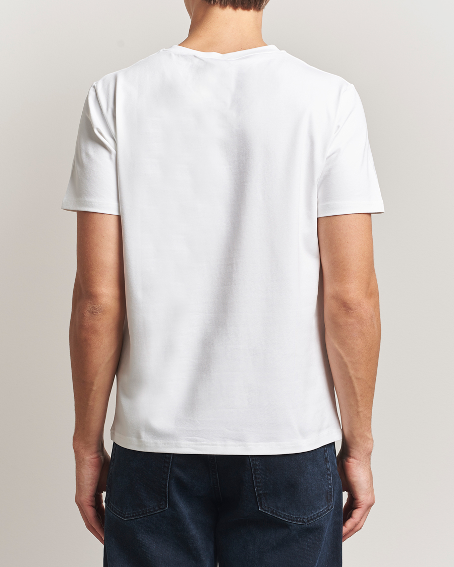 Mies | T-paidat | Filippa K | Soft Lycra V-Neck Tee White