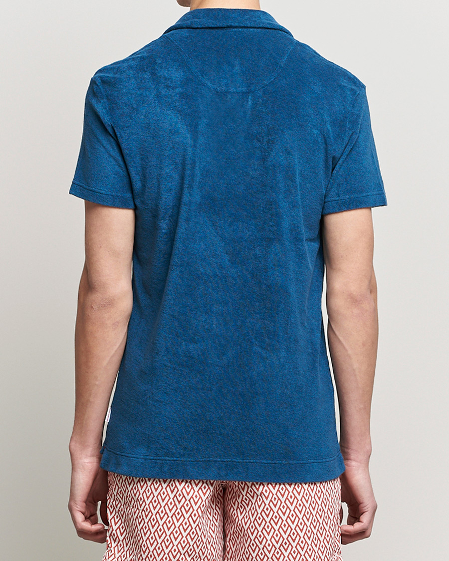 Mies | Pikeet | Orlebar Brown | Terry Polo Oceanic Blue