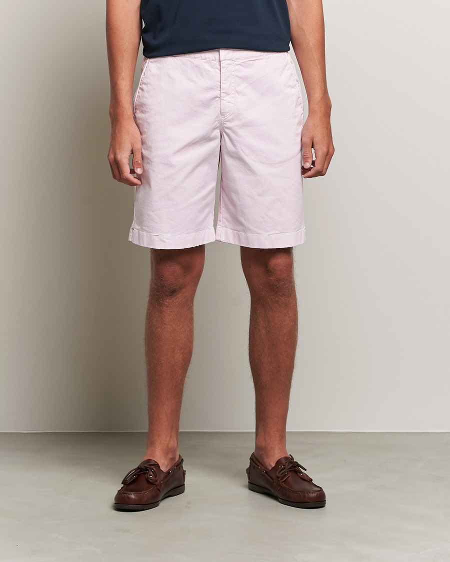 Mies |  | Orlebar Brown | Dane Cotton Twill Shorts Conch Pink