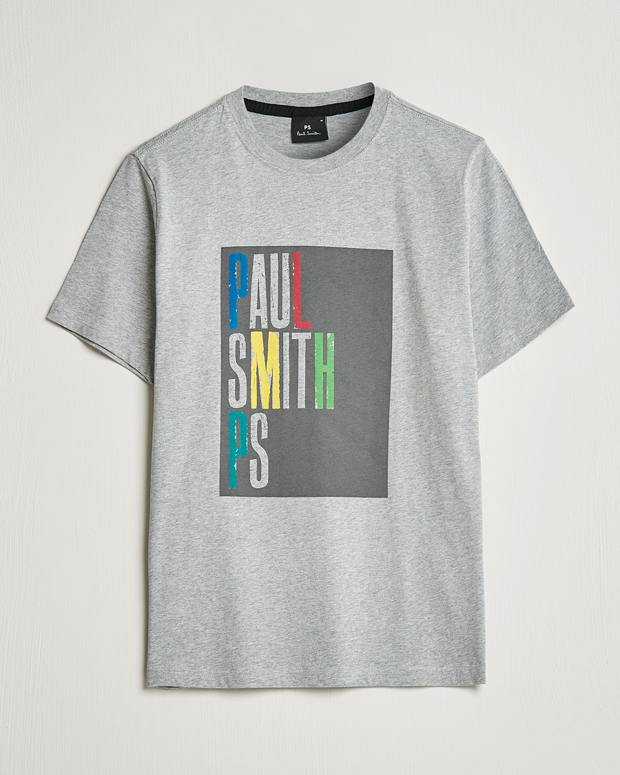 Mies | T-paidat | PS Paul Smith | Organic Cotton Tee Grey