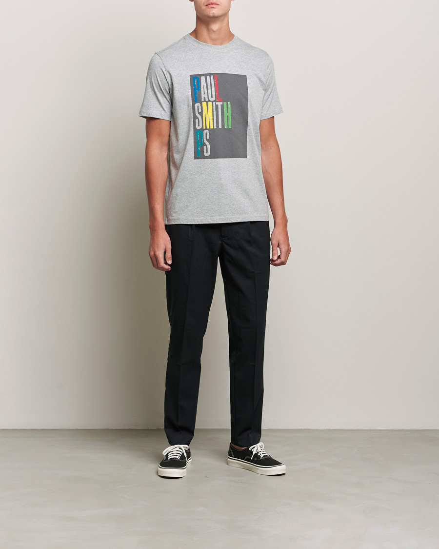Mies | T-paidat | PS Paul Smith | Organic Cotton Tee Grey
