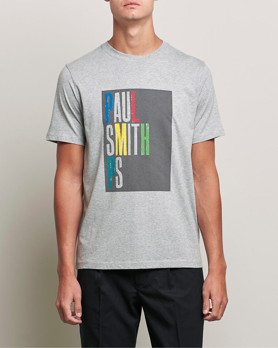 Mies | T-paidat | PS Paul Smith | Organic Cotton Tee Grey