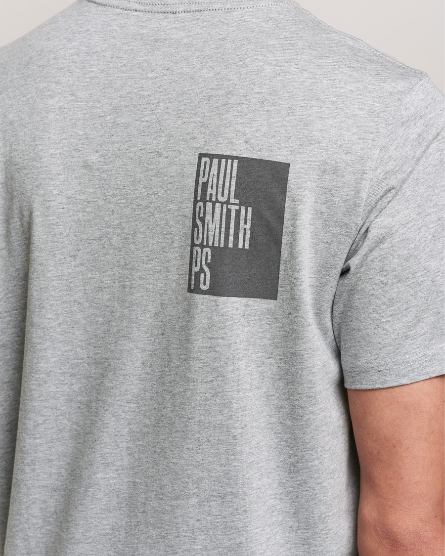 Mies | T-paidat | PS Paul Smith | Organic Cotton Tee Grey