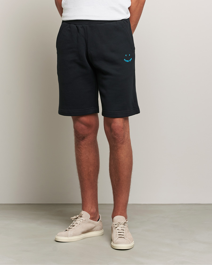 Mies | PS Paul Smith | PS Paul Smith | Happy Organic Cotton Shorts Black
