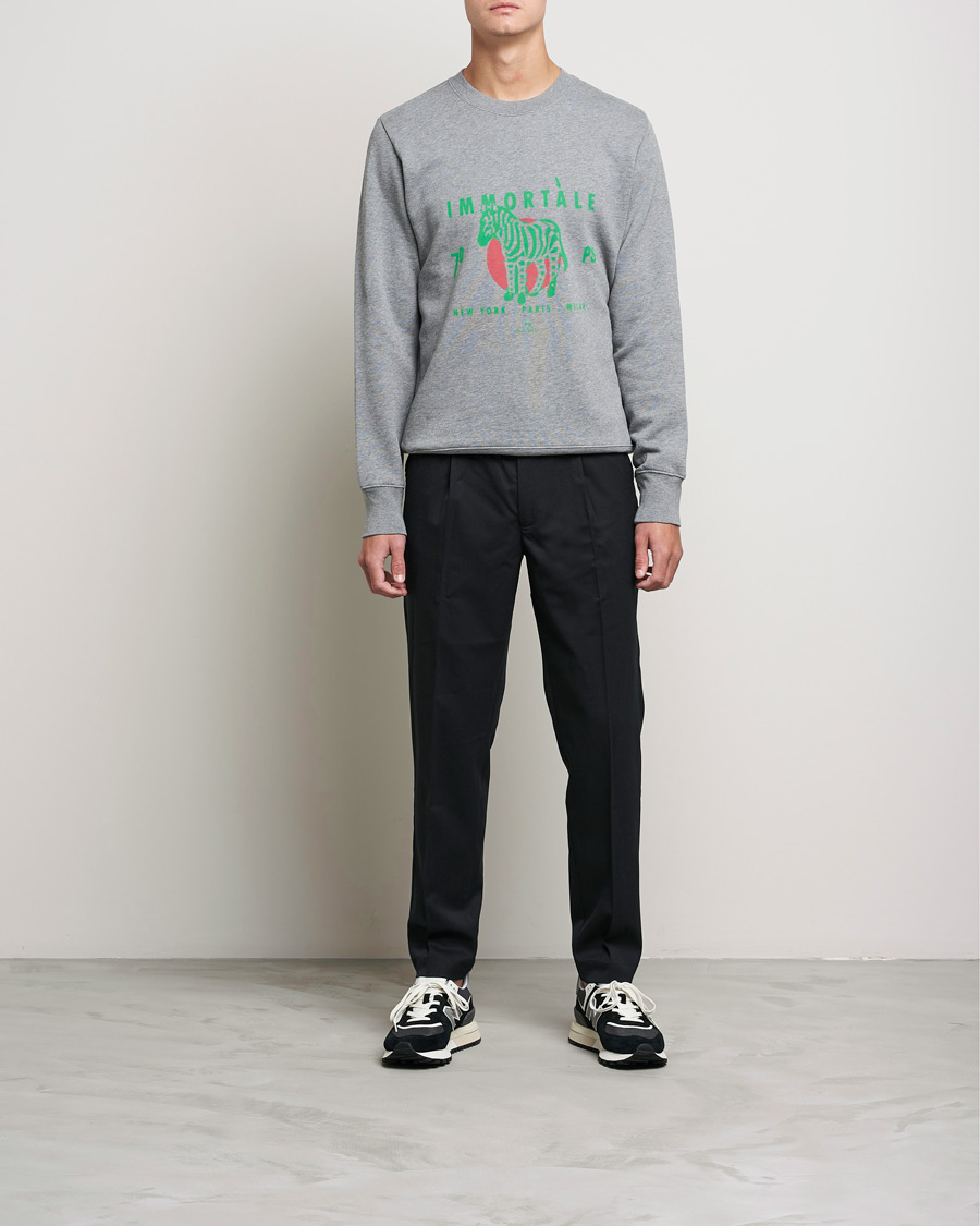 Mies | Harmaat collepuserot | PS Paul Smith | Immortale Organic Cotton Sweatshirt Grey