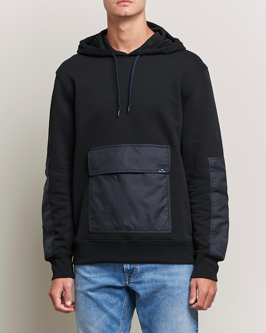 Mies | Puserot | PS Paul Smith | Organic Cotton Hoodie Black