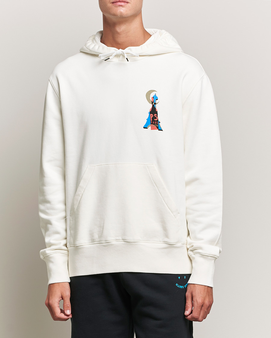 Mies | Puserot | PS Paul Smith | Souvenir Organic Cotton Hoodie Off White