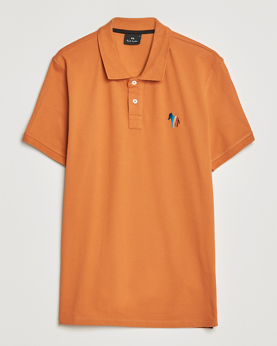 Mies | Pikeet | PS Paul Smith | Regular Fit Zebra Polo Oranges
