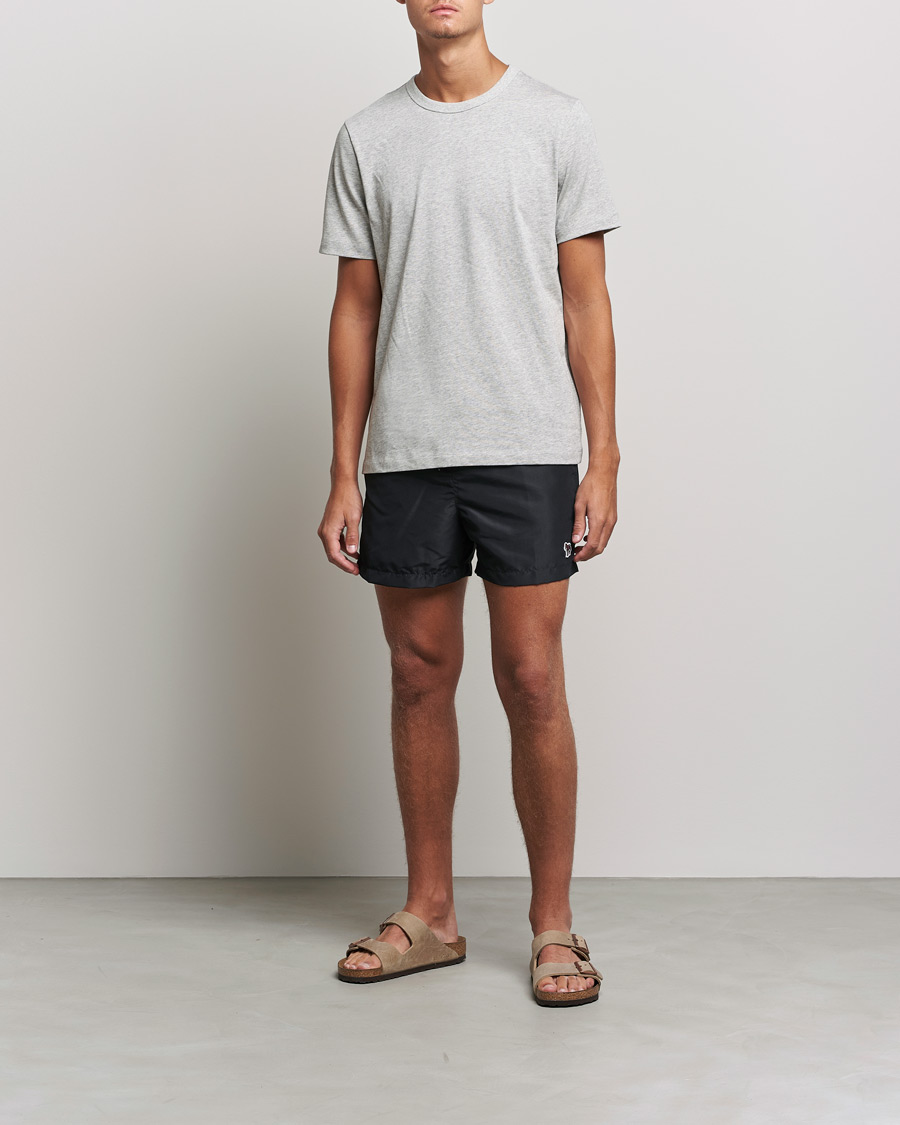 Mies | Uimahousut | PS Paul Smith | Paul Smith Zebra Swimshorts Black