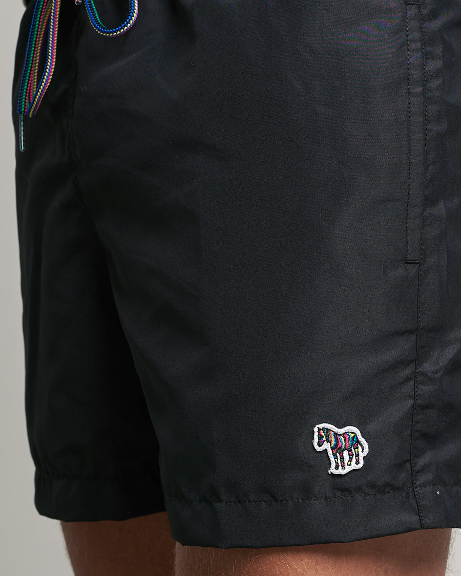 Mies | Uimahousut | PS Paul Smith | Paul Smith Zebra Swimshorts Black