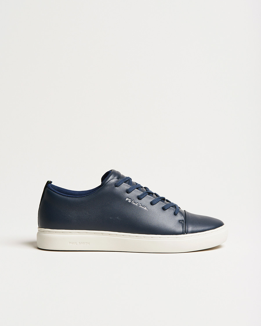 Mies | Tennarit | PS Paul Smith | Lee Cap Toe Leather Sneaker Navy