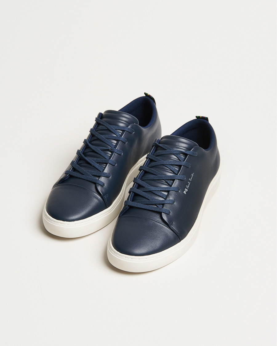Mies | Tennarit | PS Paul Smith | Lee Cap Toe Leather Sneaker Navy