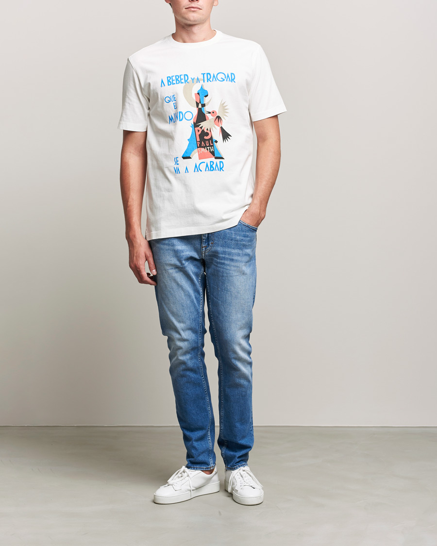 Mies | T-paidat | PS Paul Smith | Beber Regular Fit Tee White