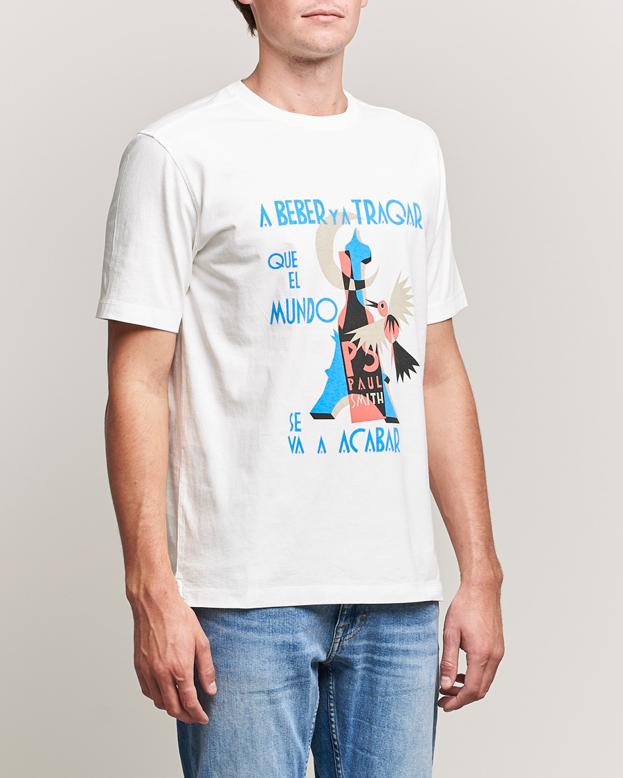 Mies | T-paidat | PS Paul Smith | Beber Regular Fit Tee White