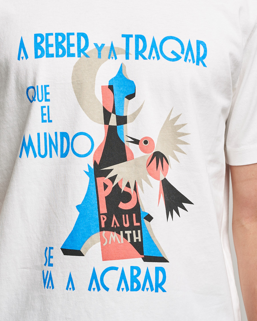 Mies | T-paidat | PS Paul Smith | Beber Regular Fit Tee White