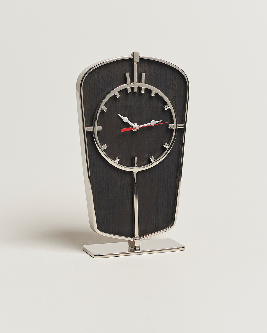 Mies | Koristeet | Authentic Models | Art Deco Desk Clock Silver