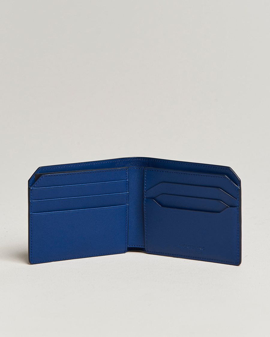 Mies | Montblanc | Montblanc | Meisterstück Selection Soft Wallet 6cc Cobalt Blue